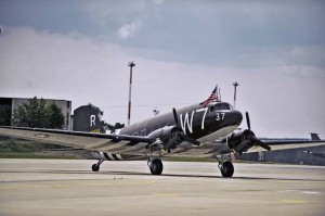 Courtesy photoThe C-47 Skytrain is the same type of aircraft flown by both William Prindible and Julian Rice on D-Day. Prindible and Rice were part of the former 37th Troop Carrier Squadron and are among the last few pilots alive to give an accurate portrayal of the events that happened June 6, 1944.
