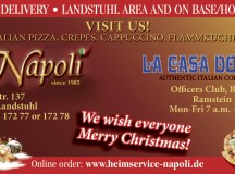 Napoli Pizzeria Christmas Shopping