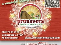 Primavera Mexican Restaurant Christmas