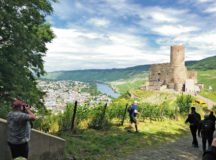 Burg Landshut sits high above the Mosel River and looks down on the city of Bernkastel-Kues. The post-card city and castle is the destination of the All-Terrain vehicle/Utility-Terrain Vehicle Trip through DFMWR Outdoor Recreation in Baumholder.