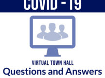 Virtual town hall talks return to school