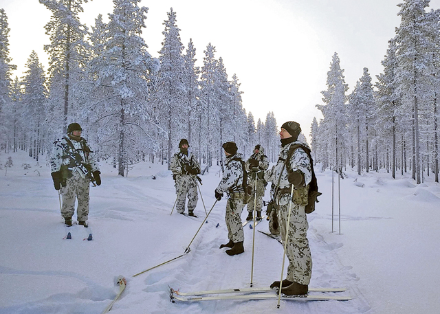Kleber Soldiers participate in Finnish Army’s Winter Combat Course ...