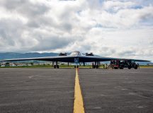 A United States Air Force B-2 Spirit Bomber from Whiteman Air Force Base, Missouri, undertook a hot pit refueling operation at Lajes Field, Sep. 12. The B-2 Spirit Bomber stop at Lajes highlights the readiness and capability of the men and women of the 65th Air Base Group to support global operations when called upon.