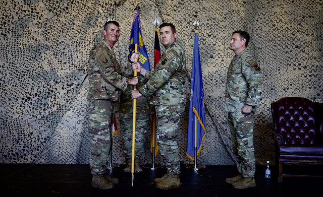 435th CRSS welcomes new commander
