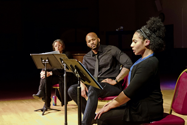 USAG RP celebrates MLK Day with staged reading of “The Mountaintop”